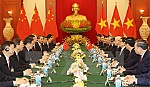 Tổng Bí thư Nguyễn Phú Trọng hội đàm với Tổng Bí thư Trung Quốc