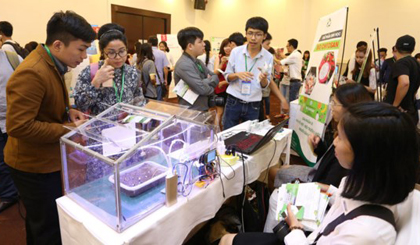 Dự án “Garden bot - Robot nông nghiệp” giúp nông dân đối phó với khí hậu khắc nghiệt.