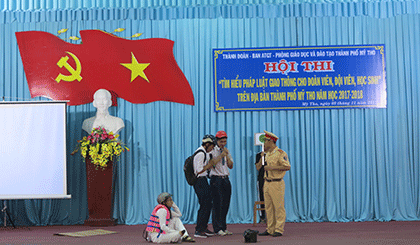 Tiểu phẩm biểu diễn tại hội thi 