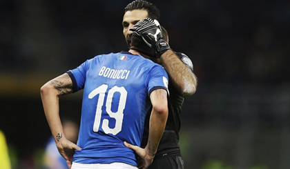 Buffon và các đồng đội đã phải dừng bước. (Nguồn: Getty Images)