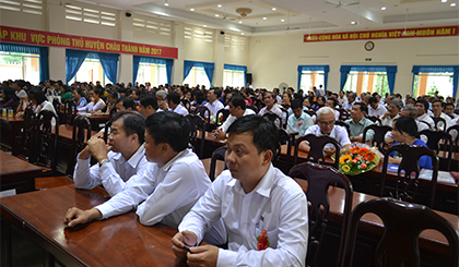 Quang cảnh buổi Lễ họp mặt