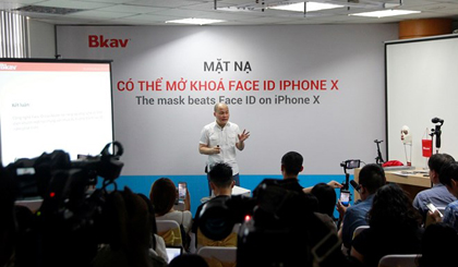 CEO Bkav Nguyễn Tử Quảng cho biết, cho tới nay, đối với bảo mật bằng sinh trắc học, vân tay vẫn là tốt nhất. (Nguồn: Bkav)