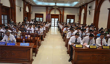 Quang cảnh Kỳ họp thứ 5