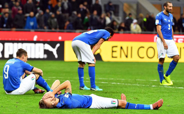  Italia và Hà Lan không có vé dự World Cup 2018 Italia và Hà Lan không có vé dự World Cup 2018