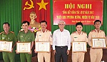 Năm 2017- Châu Thành giảm 25 vụ tai nạn giao thông