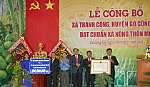 Thành Công và Cẩm Sơn ra mắt Xã đạt chuẩn nông thôn mới