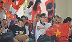 Người hâm mộ Mỹ Tho cùng cả nước hướng về trận chung kết