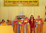 50 tăng, ni được tấn phong giáo phẩm