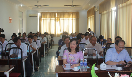 Quang cảnh buổi hội thảo.