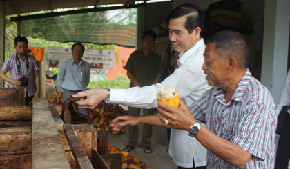 Tham quan quy trình sản xuất sôcôla Kim My.
