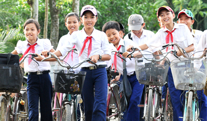  Tình trạng học sinh bỏ học ở bậc học THCS trên địa bàn tỉnh vẫn diễn ra.     Ảnh: DUY ANH