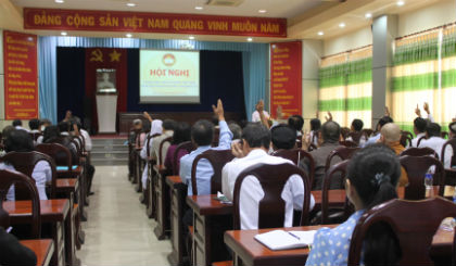 Hiệp thương bầu bổ sung 6 ủy viên ủy ban MTTQ tỉnh nhiệm kỳ 2014-2019