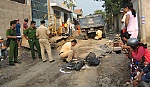 Xe tải lùi, cán chết 1 nữ sinh