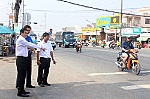 Chủ tịch UBND tỉnh Lê Văn Hưởng khảo sát tình hình ATGT