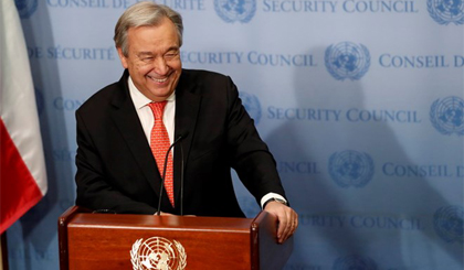 Tổng Thư ký Liên hợp quốc Antonio Guterres. Nguồn: THX/TTXVN