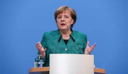 Thủ tướng Đức Angela Merkel. Ảnh: THX/TTXVN