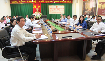 Tại điểm cầu Tiền Giang