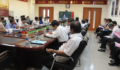 Đồng chí Trần Thanh Mẫn, Chủ tịch Ủy ban Trung ương MTTQ Việt Nam phát biểu tại Hà Nội