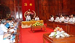 Họp Ban chỉ đạo tổ chức Hội nghị Xúc tiến đầu tư