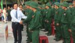 Rộn ràng ngày hội giao quân