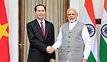 Chủ tịch nước Trần Đại Quang hội đàm với Thủ tướng Ấn Độ Narendra Modi