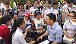 Học sinh quan tâm đến nhóm ngành  Khoa học xã hội
