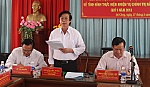 Không thể chấp nhận việc thị xã mà thiếu nước sinh hoạt cục bộ