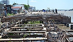 Dự án kè sông Tiền - phường 2  đạt 65% khối lượng