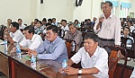 Nghe kiến nghị của doanh nghiệp ngay cả ngày cuối tuần