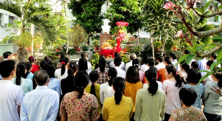 Quang cảnh buổi lễ