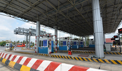 rạm thu phí Cai Lậy tiếp tục ngừng hoạt động chờ quyết định của Thủ tướng Chính phủ. Ảnh: thanhnien.vn/Hoàng Phương
