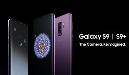 Bộ đôi điện thoại thông minh Galaxy S9 và Galaxy S9 Plus. (Nguồn: Samsung)
