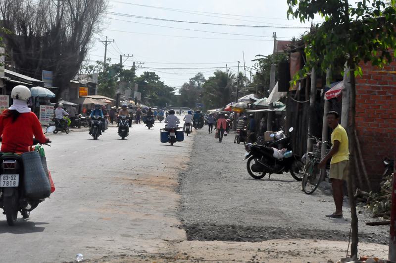 Một đoạn lộ giới đã