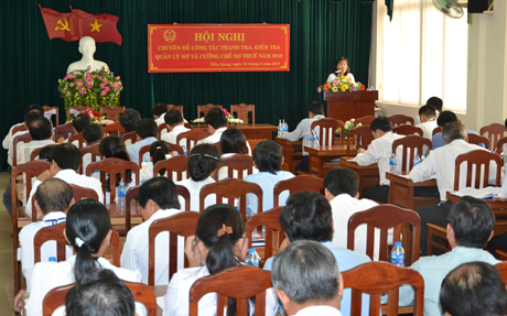 Nâng cao chất lượng thanh tra, kiểm tra thuế.