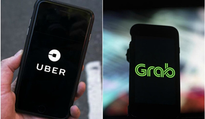 Grab cam kết sẽ chào đón các tài xế của Uber và đảm bảo thu nhập cho họ. Ảnh: Scoopnest.