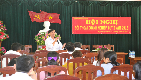 Đại diện Cục thuế tỉnh hướng dẫn quyết toán thuế TNCN 
