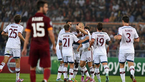 Bayern từng nghiền nát Roma 7-1