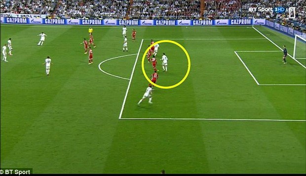 Hình ảnh mà người Bayern vẫn chưa thể quên ở trận tứ kết năm ngoái giữa Real và Bayern.