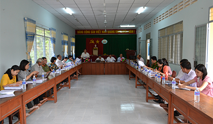 Quang cảnh buổi làm việc