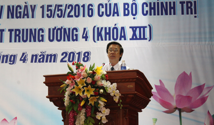 Đồng chí Nguyễn Văn Danh phát biểuchỉ đạo tại Hội nghị