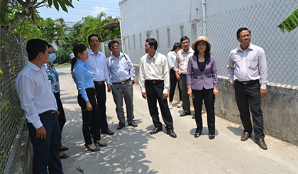 Phó chủ tịch HĐND tỉnh Nguyễn Thị Sáng