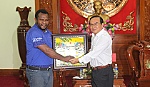 Bộ Thủy sản và Tài nguyên biển Papua New Guinea làm việc tại Tiền Giang