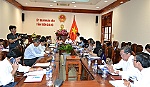 Làm việc với UBND tỉnh về quản lý quy hoạch đô thị