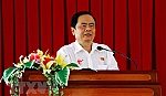 Bầu 2 đồng chí Trần Cẩm Tú và Trần Thanh Mẫn vào Ban Bí thư