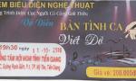 Cảnh giác việc vận động bán vé xem nghệ thuật gây quỹ từ thiện