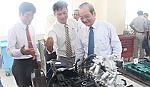 Trường Cao đẳng Nghề Tiền Giang có xưởng thực hành ô tô hiện đại