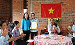 Bàn giao Mái ấm công đoàn cho chị Dương Mỹ Duyên
