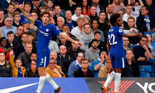 Chelsea khó có cơ hội dự Champions League mùa tới. (Nguồn: AFP/Getty Images)