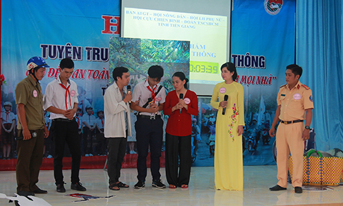 Một tiểu phẩm An toàn giao thông.