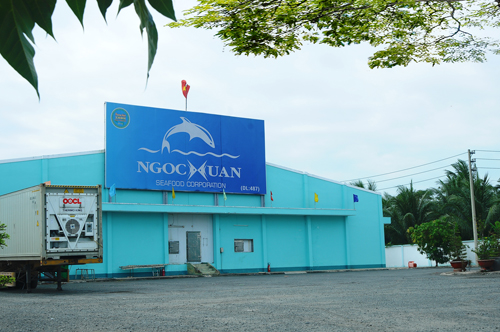 Nhà máy chế biến cá tra xuất khẩu của Công ty Ngọc Xuân.